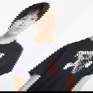 Tričko Thrasher Thrash & Burn T-Shirt Čierna | 145822, 1