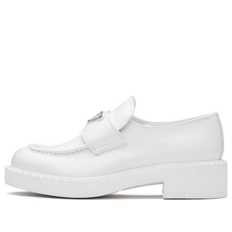 Tenisky a topánky Prada Prada Leather Loafers Biela | 1D246M_FB05_0ULS_F_0009