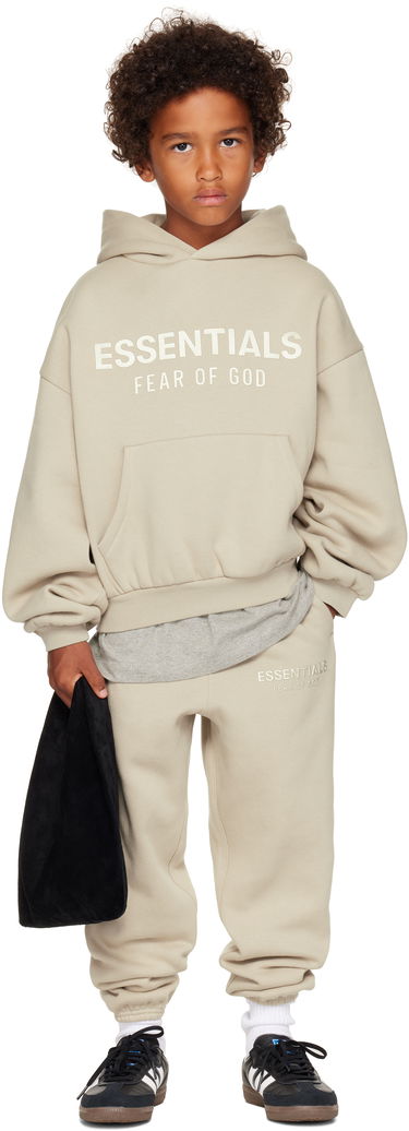 Mikina Fear of God ESSENTIALS Kids Fleece Hoodie Béžová | 785SP252046K, 3