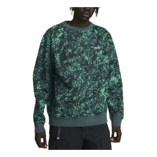 Sveter Nike ACG ACG Therma-FIT Printed Hoodie Zelené | DV9101-363