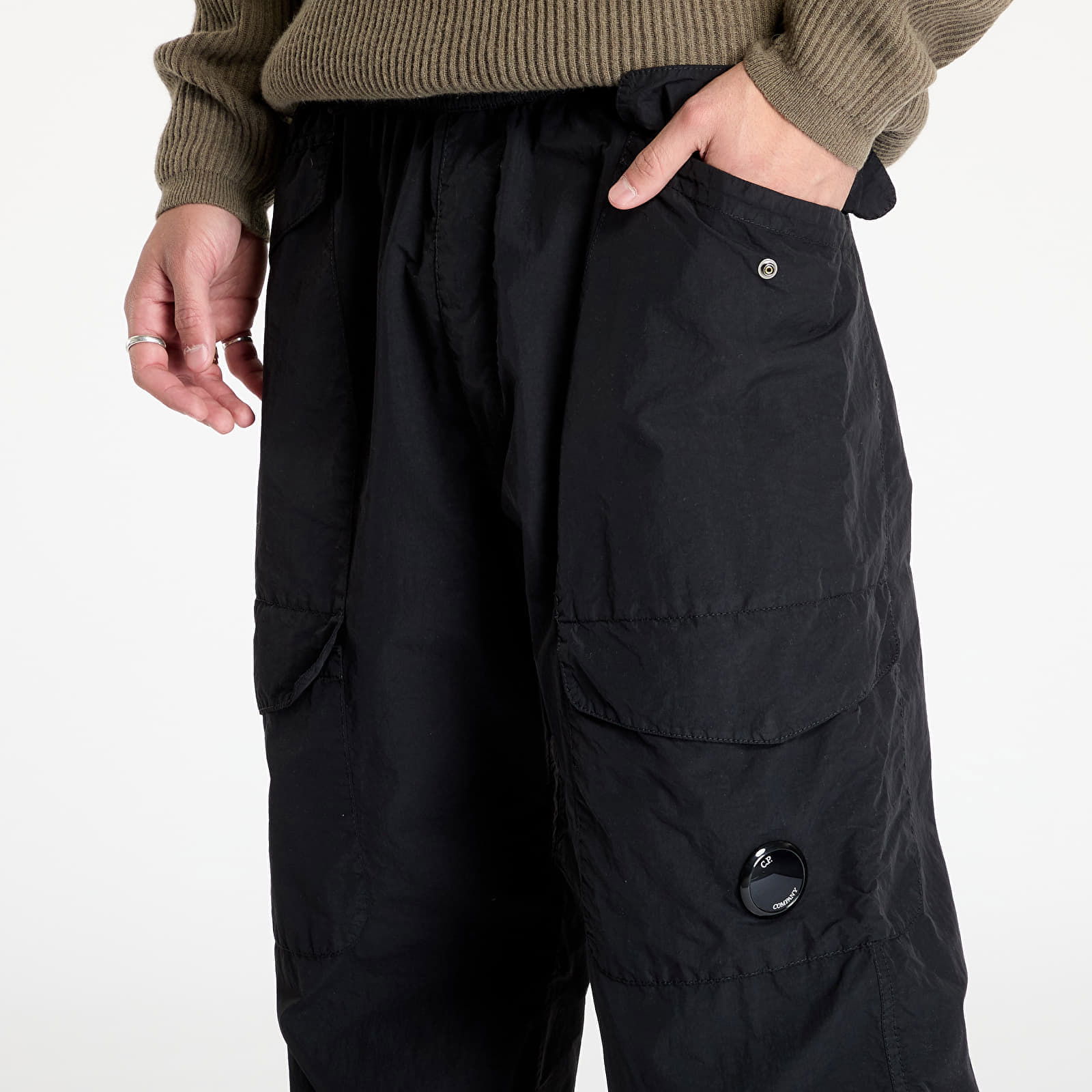 FLATT NYLON LOOSE UTILITY PANTS