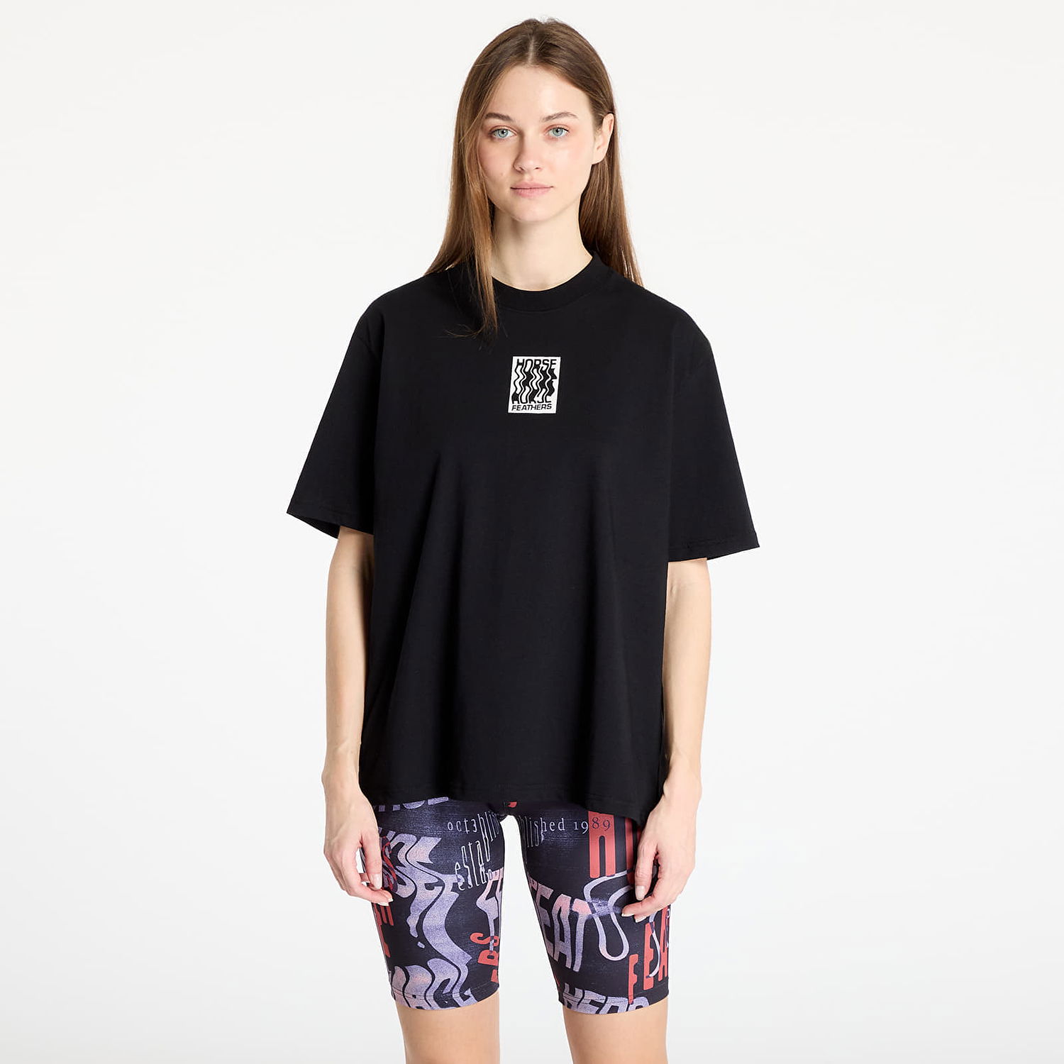Tričko Horsefeathers Horsefeathers Dalim Graphic T-Shirt Čierna | SW937C, 0