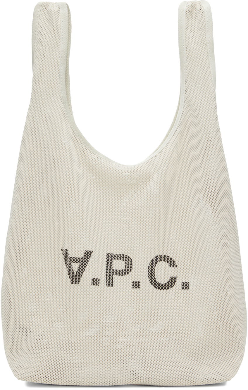 Tote bag A.P.C. Rebound Shopping Tote Bag Biela | PSAEU-H61679, 0