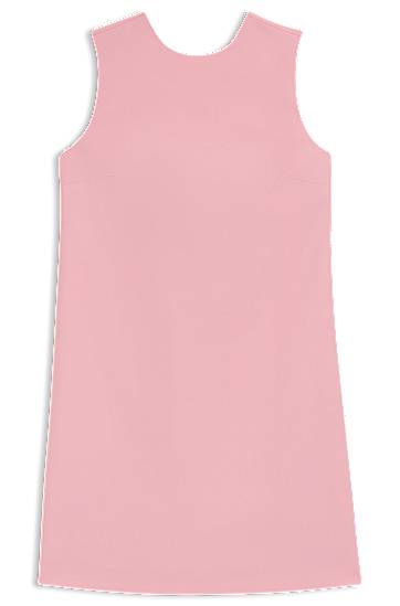 Šaty BOSS Sleeveless Shift Dress with Bow Detail Ružová | 50553125, 0
