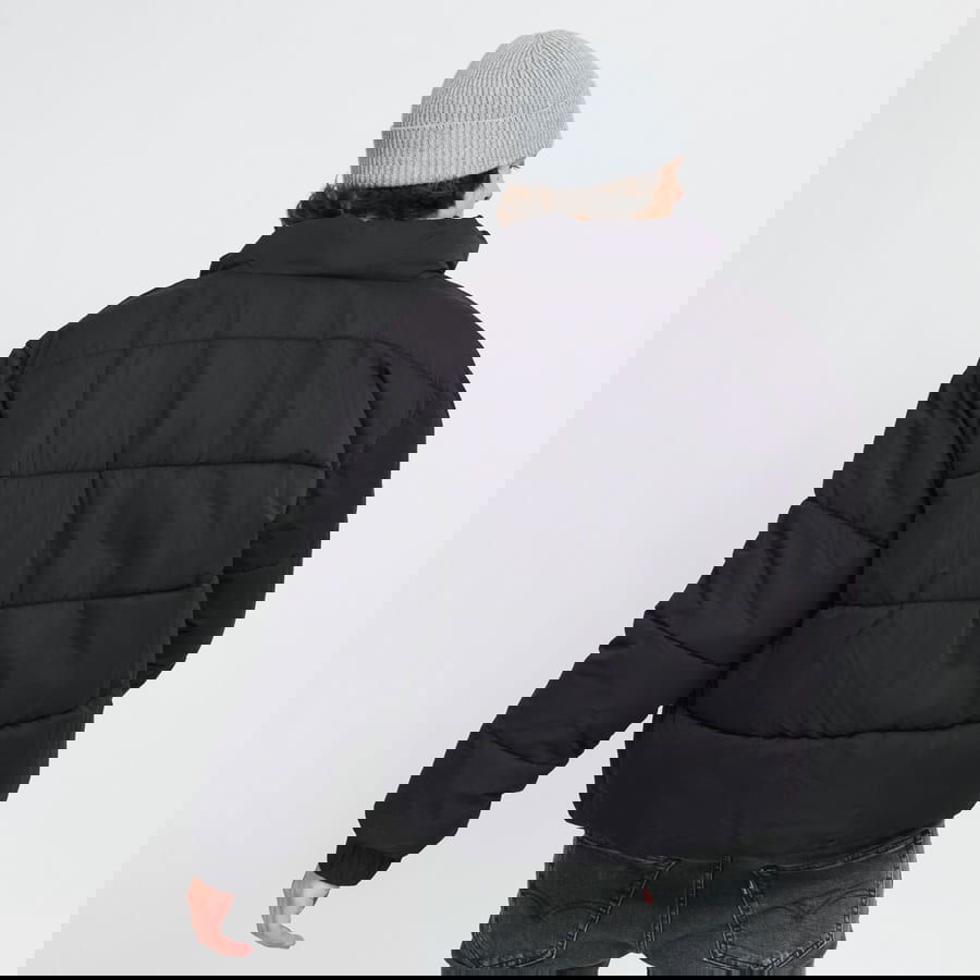 Prešívaná bunda Urban Classics Cropped Puffer Jacket Čierna | TB4472-black, 1