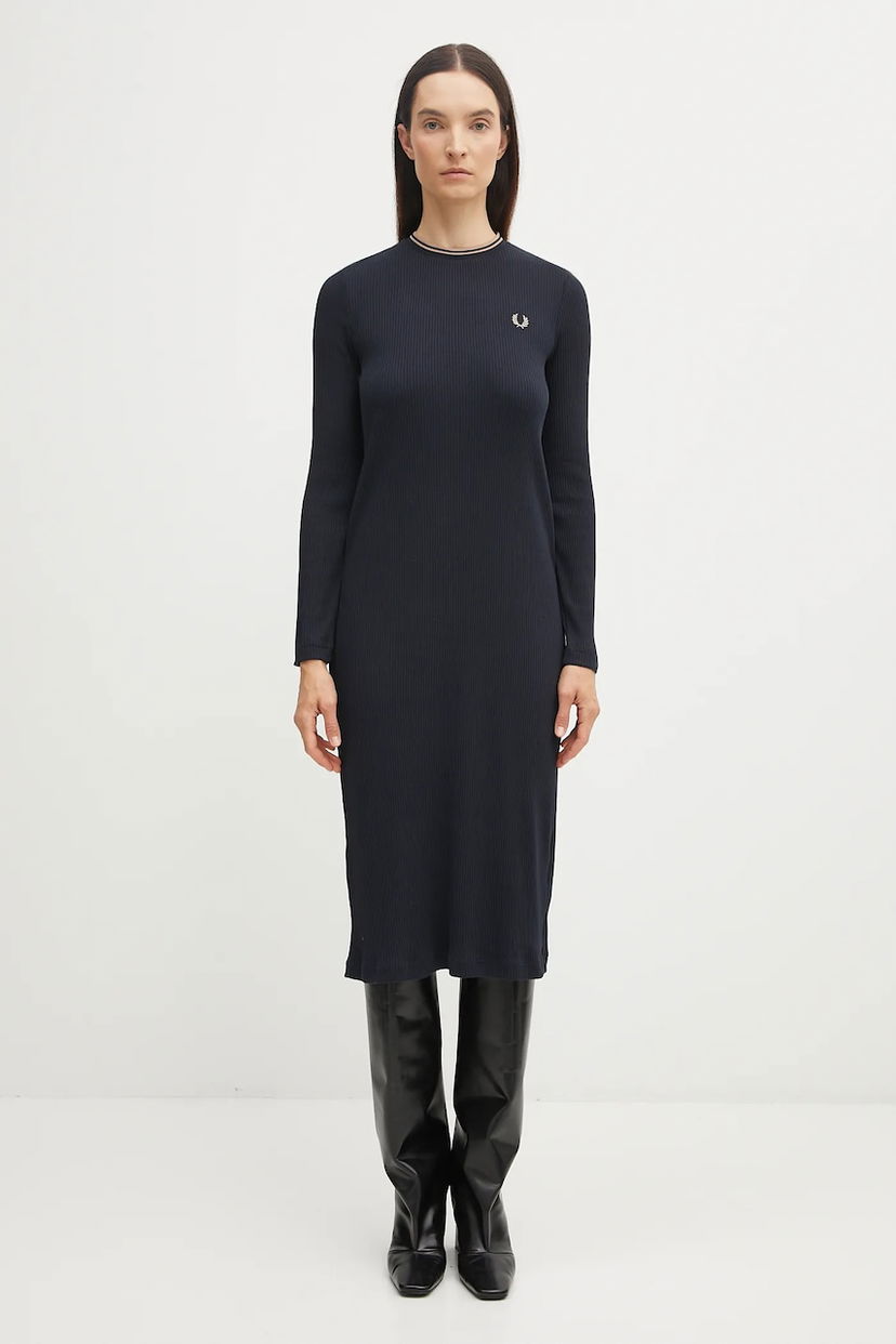 Šaty Fred Perry Fred Perry Mini Dress Navy | D1179