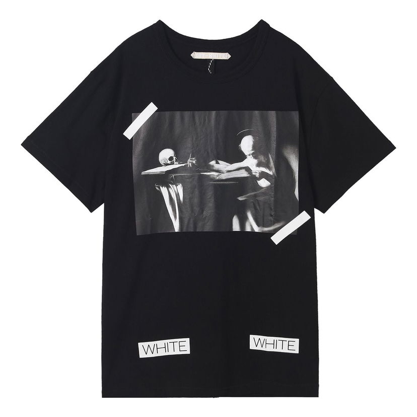 Tričko Off-White Caravaggio Print T-Shirt Čierna | AU1001-03-05