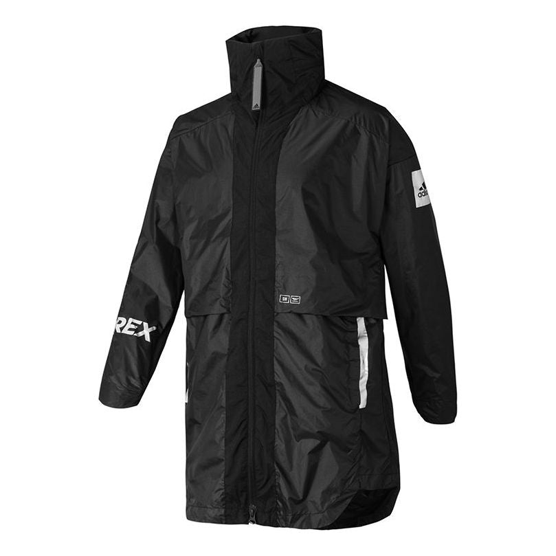 Pláštenka adidas Originals Myshelter W.R. Rico-lee Crossover Stand Collar Outdoor Sports Jacket Čierna | GN1892