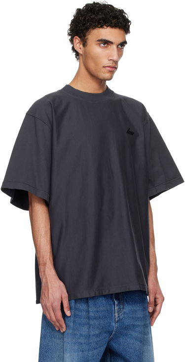 Tričko HED MAYNER Hed Mayner Embroidered T-Shirt Šedá | HMMA70007R-HA082A, 1