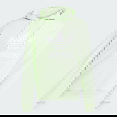 Mikina adidas Performance Classics Trefoil Hoodie Zelené | IM9395, 3