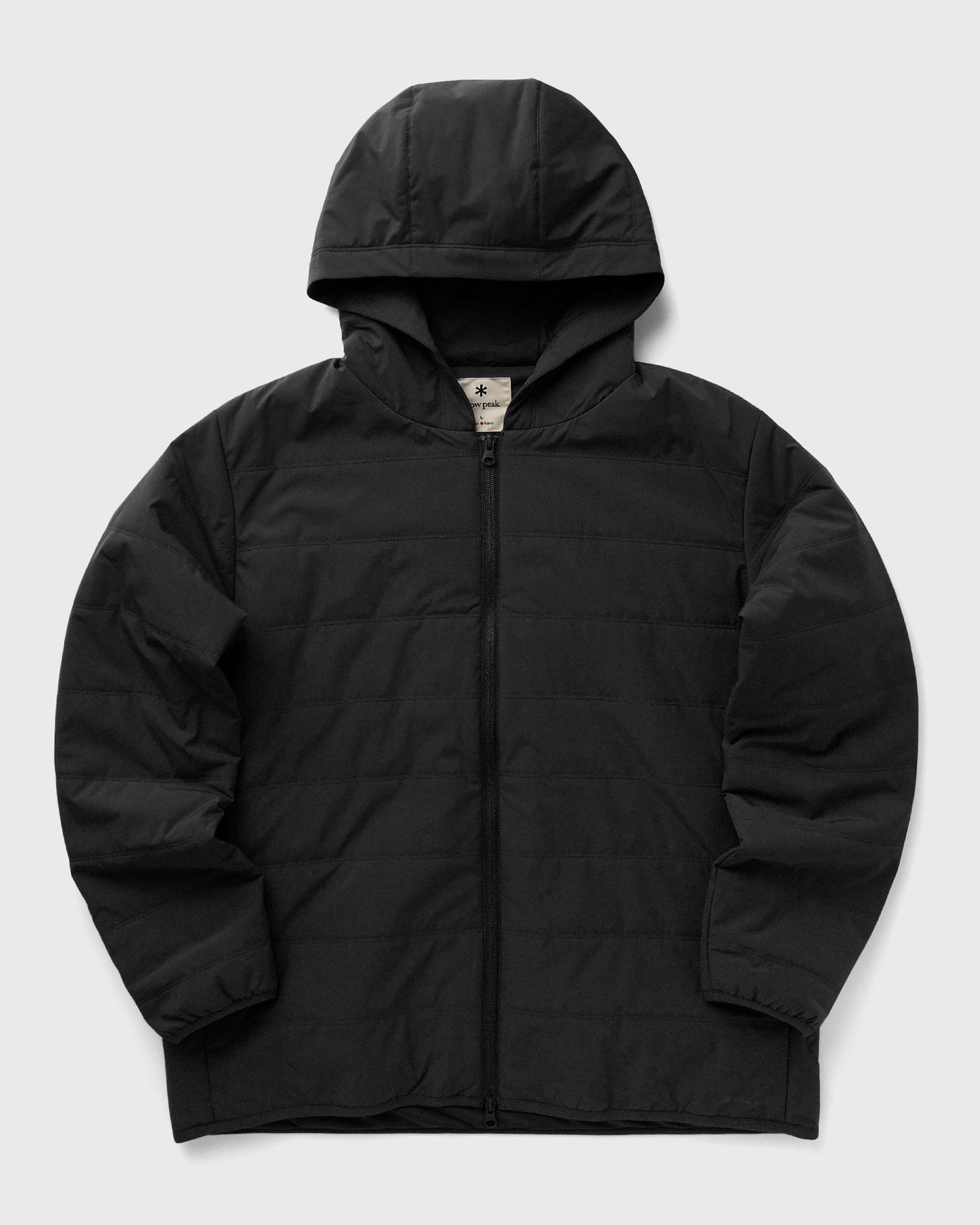 Mikina Snow Peak Flexible Insulated Zip Up Hoodie Čierna | SW-24AU003-BLACK, 0
