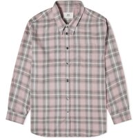 Bunda AMI Check Overshirt Vínová | HJK228-VI0010-665, 1