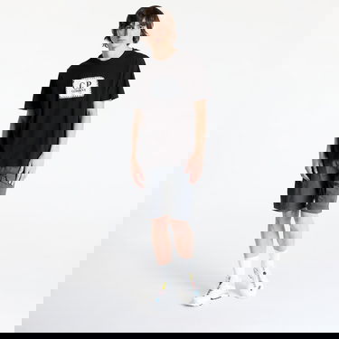 Tričko C.P. Company C.P. Company 30/1 Short Sleeve T-Shirt XL Čierna | 18MCTS0259A005100W-999, 3