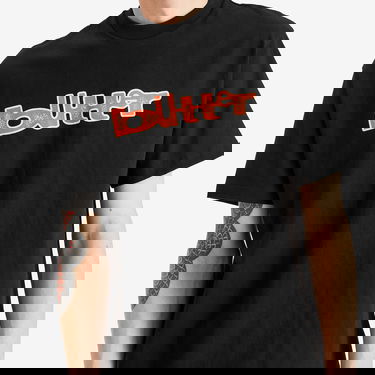 Tričko Butter Goods Warped T-Shirt Čierna | BG251101-BLK, 5