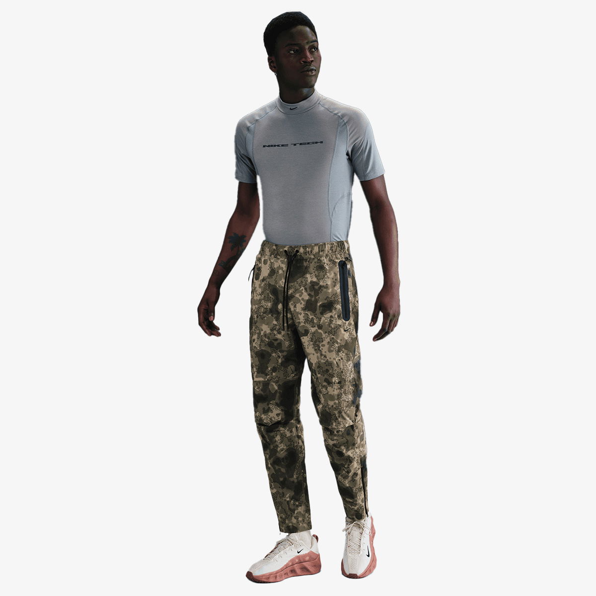 Tepláky Nike Tech Woven Joggers GX AOP Šedá | HV0968-210, 0