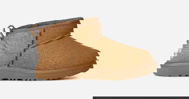 Tenisky a topánky UGG Classic Ultra Mini Dazzle Boot Suede Hnedá | 1171291K-CHE, 0