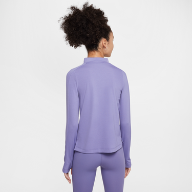 Sveter Nike Dri-FIT Long Sleeve Quarter-Zip Top Fialová | FD2853-527, 4