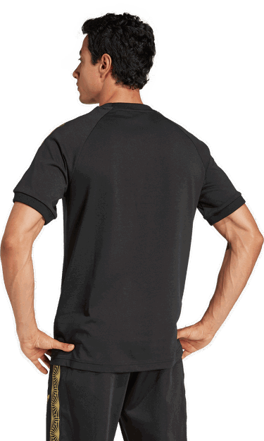 Tričko adidas Originals adidas Originals Mexico 2025 Gold T-Shirt Čierna | je5336, 4