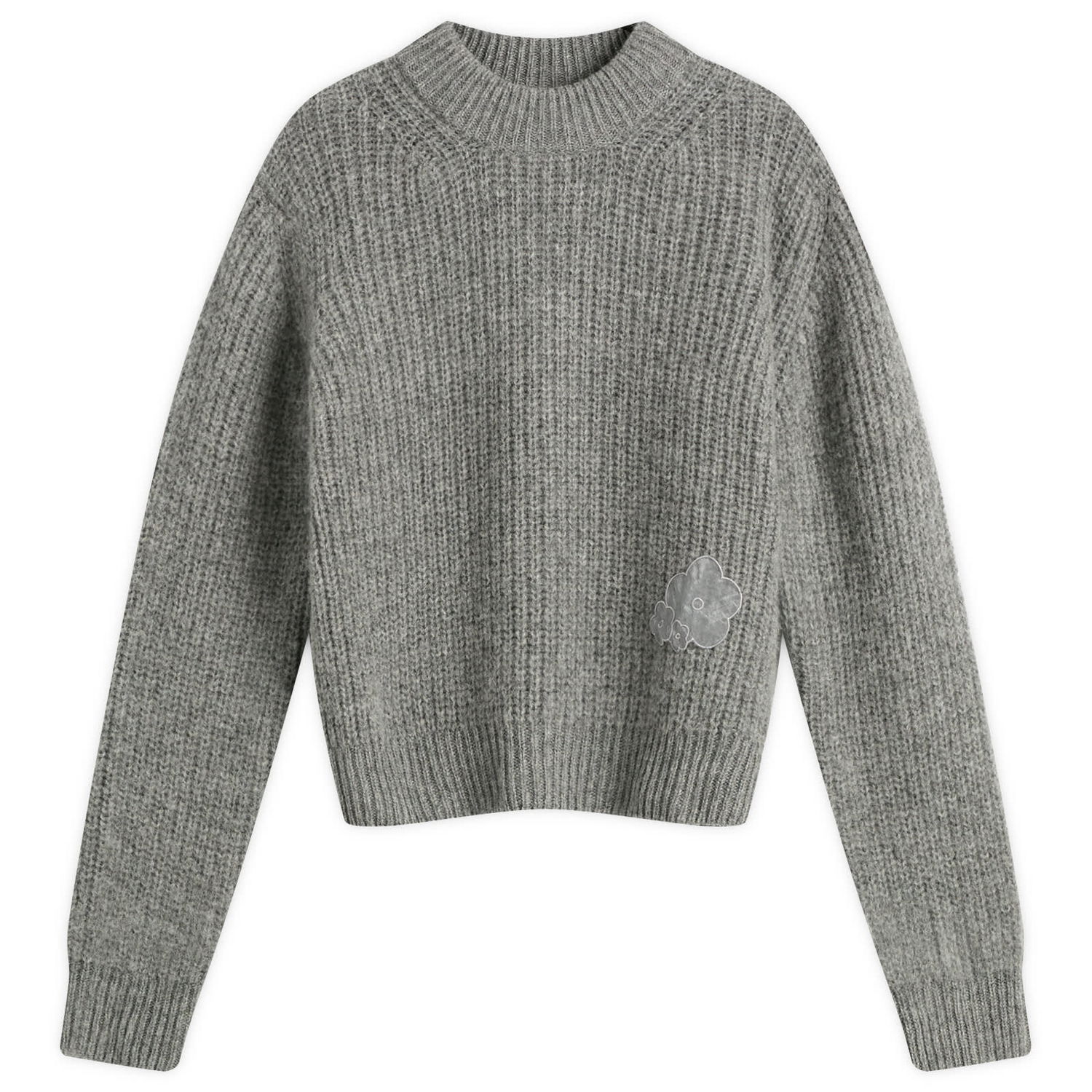 Sveter Cecilie Bahnsen Cecilie Bahnsen Bega Fisherman Knit Šedá | 325KNI51001, 0