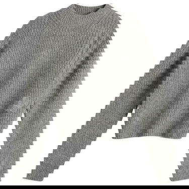 Sveter Cecilie Bahnsen Cecilie Bahnsen Bega Fisherman Knit Šedá | 325KNI51001, 0