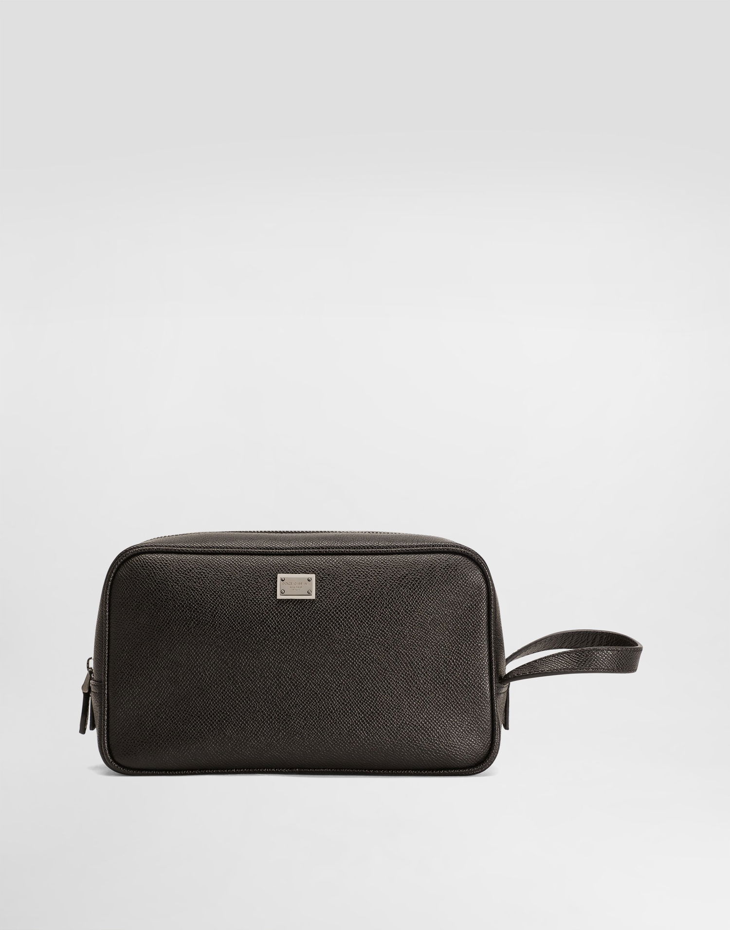 Cestovná taška Dolce & Gabbana Dolce & Gabbana Sicily Calfskin Necessaire Čierna | BT3310BG66280999, 0
