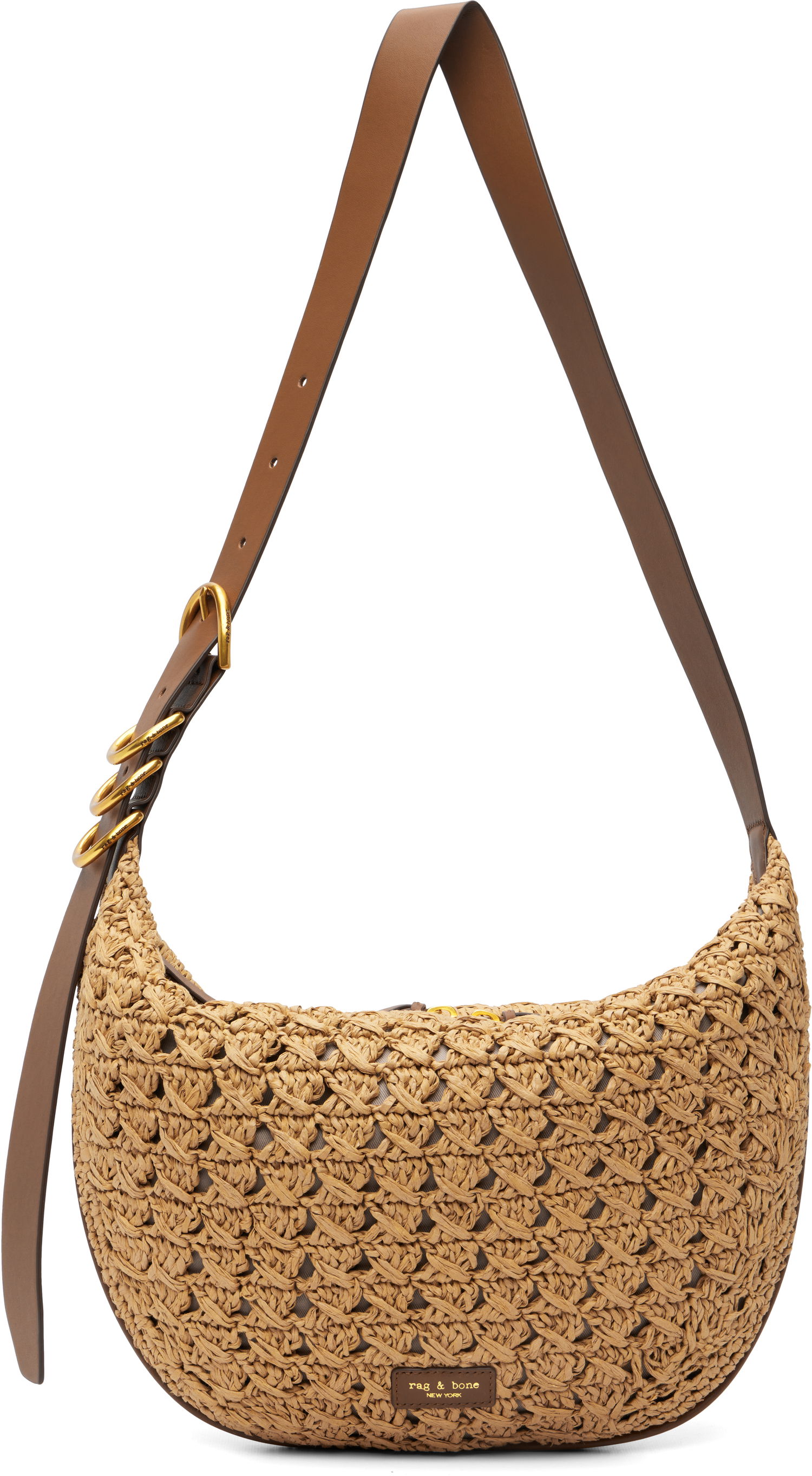 Taška cez rameno rag & bone Rag & Bone Mercer Medium Crochet Shoulder Bag Béžová | RF100902, 0