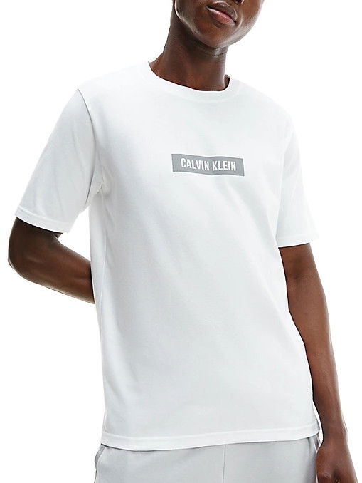Tričko CALVIN KLEIN Performance Logo Gym Tee Biela | 00gms1k142-540, 0