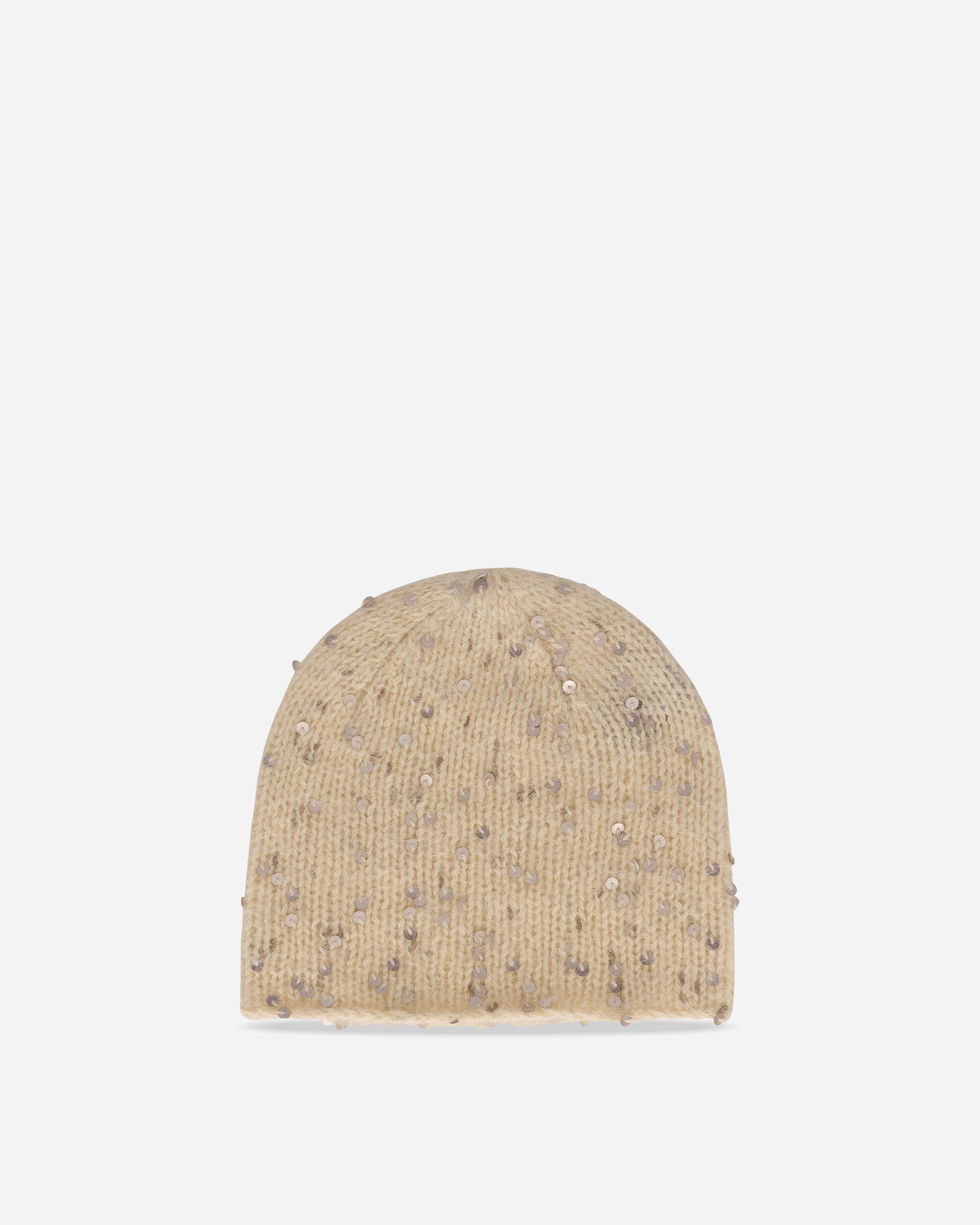 Kulicha UNDERCOVER Angora Knit Beanie with Sequins Béžová | UP2E1H01 6, 1