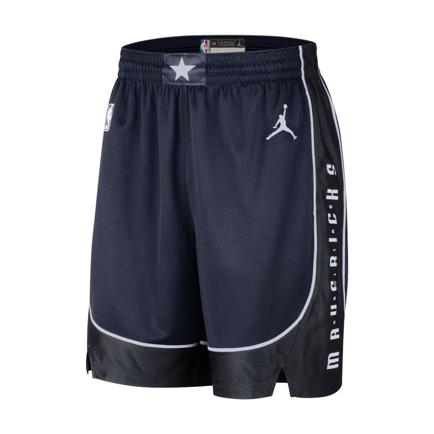Šortky Jordan NBA Dri-FIT Dallas Mavericks Statement Edition 2022 Swingman Shorts Čierna | DO9427-419, 0