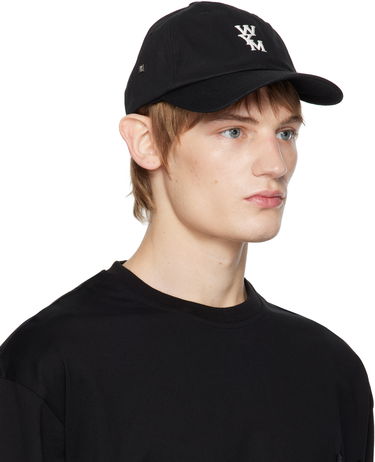 Šiltovka WOOYOUNGMI Logo Ball Cap Čierna | W243AC51, 1