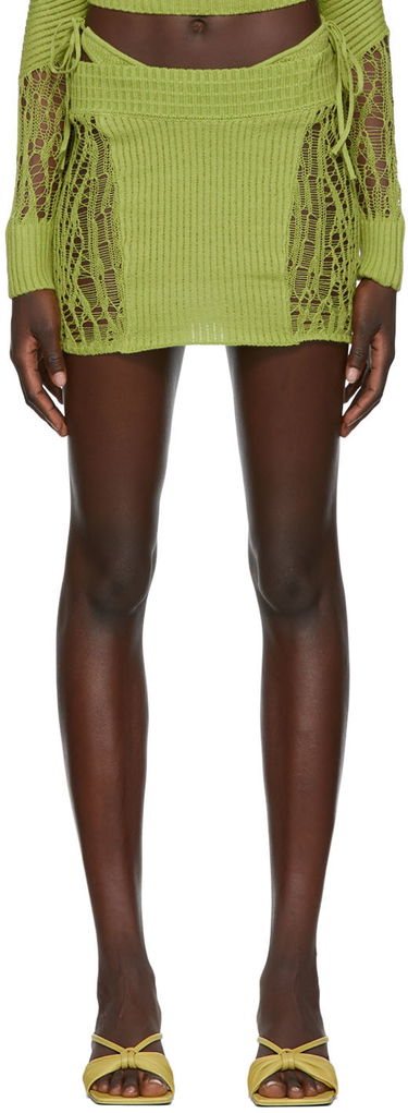 Sukňa GUIZIO Guizio Exclusive Miniskirt Zelené | MCMS 1, 0