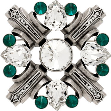 Spona Area AREA Crystal Brooch Metalická | RS25AWJW0041OT01, 0