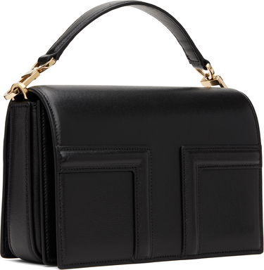 Taška cez rameno TOTEME TOTEME Mini T-Flap Shoulder Bag Čierna | 244-WAL0049-LE0025, 4