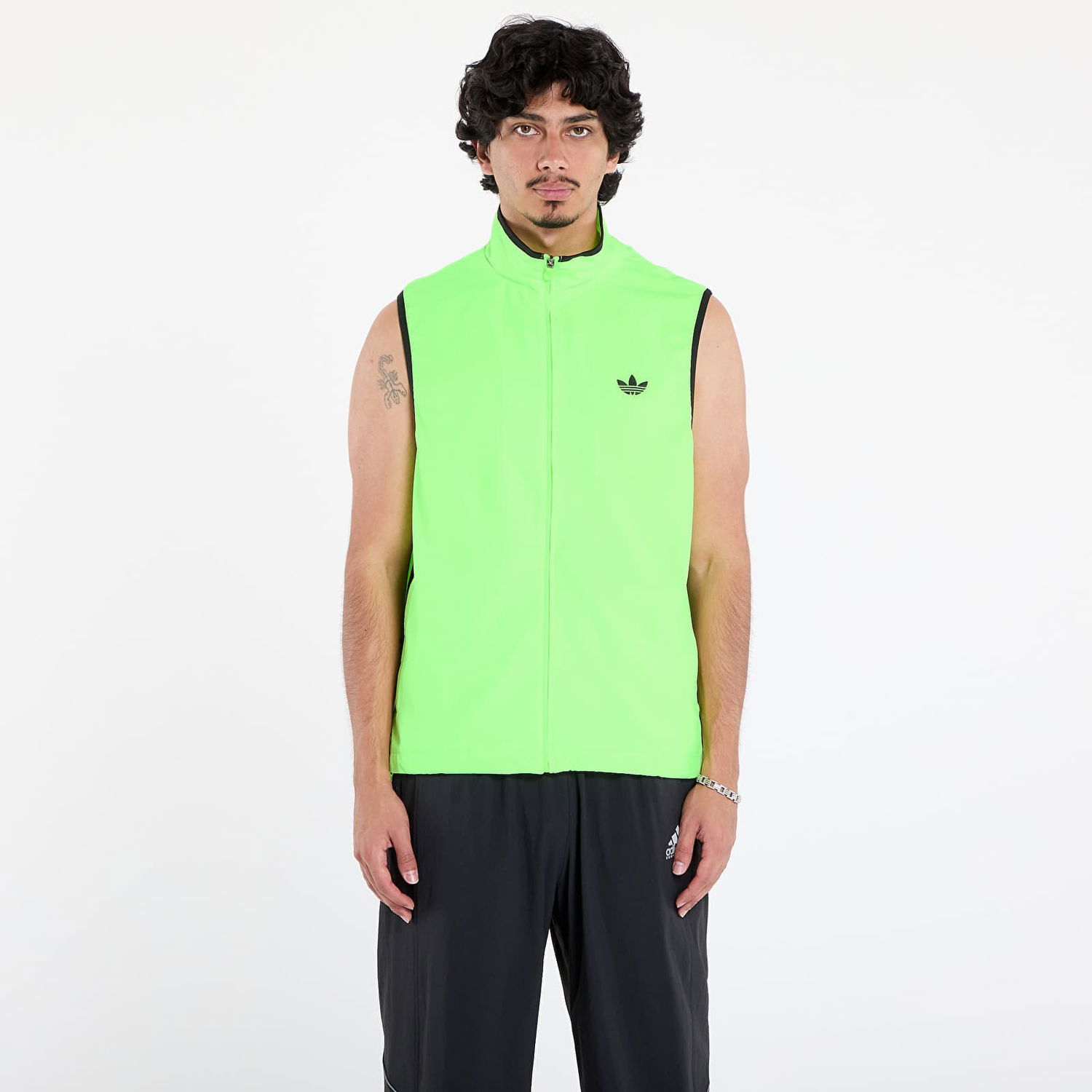 Vesta adidas Originals Adicolor Running Vest Zelené | JZ5554, 0