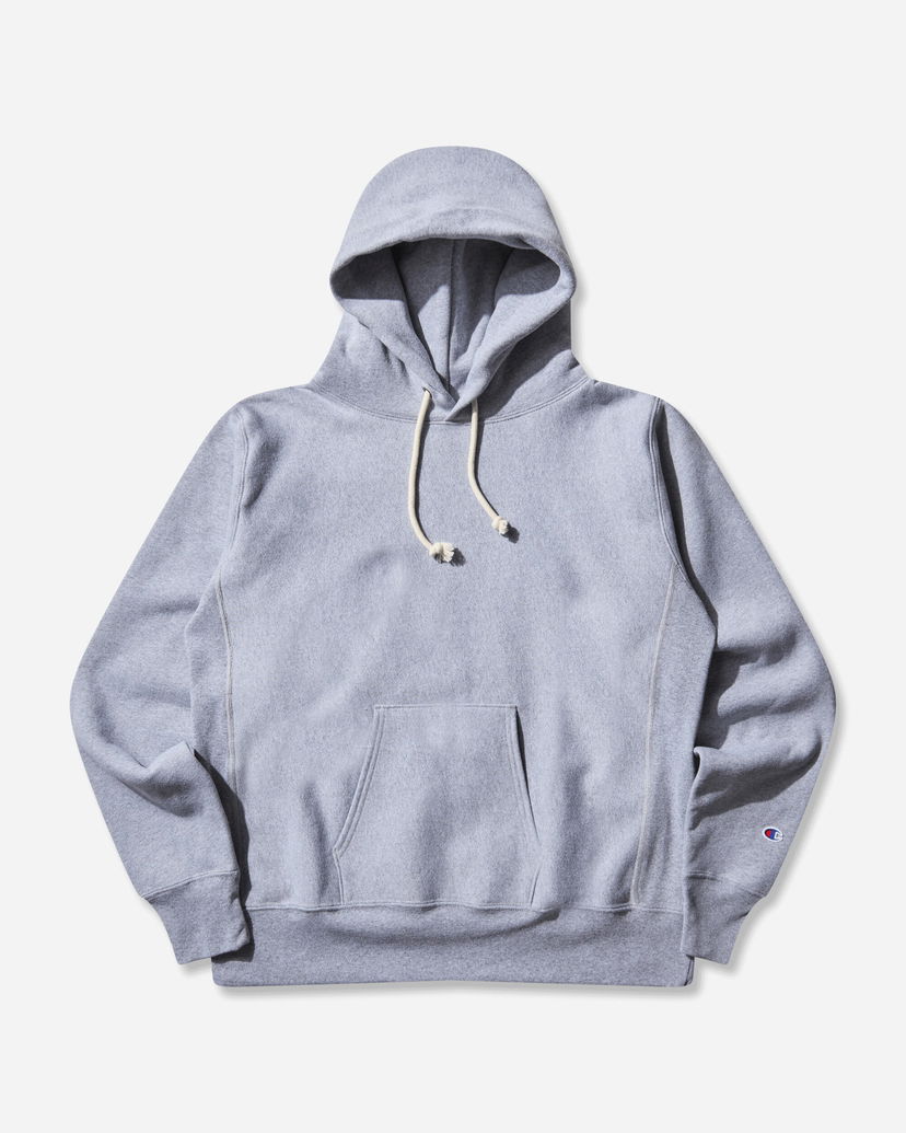 Mikina Champion Made in USA Reverse Weave Hoodie Šedá | 221580 X070