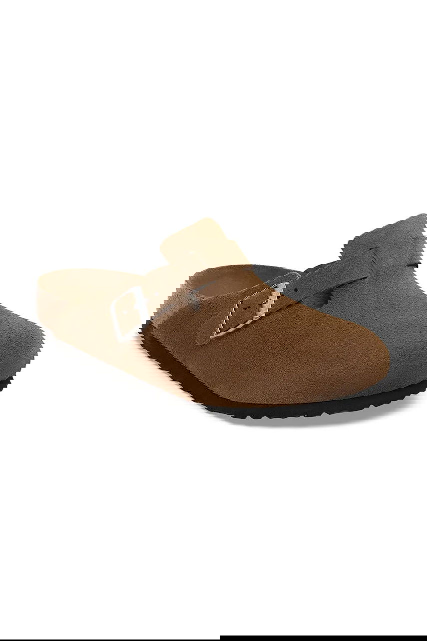 Tenisky a topánky Birkenstock Birkenstock Boston Suede Clogs Hnedá | 1030861, 1