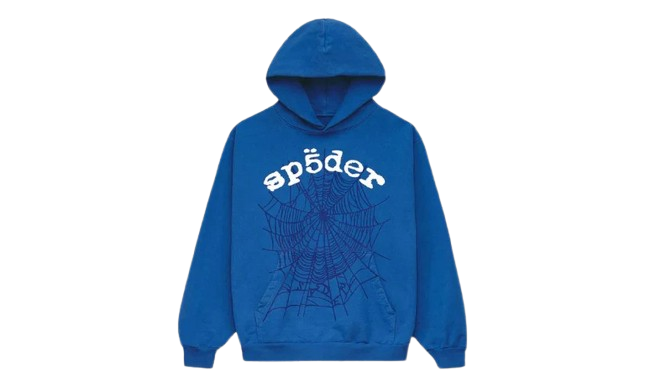 Mikina Sp5der Sp5der Legacy Hoodie L Modrá | SPIDER, 0