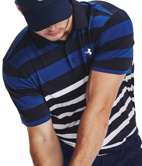 Polo tričko Under Armour Playoff 3.0 Stripe Polo Shirt Rôznofarebný | 1378676-411, 0