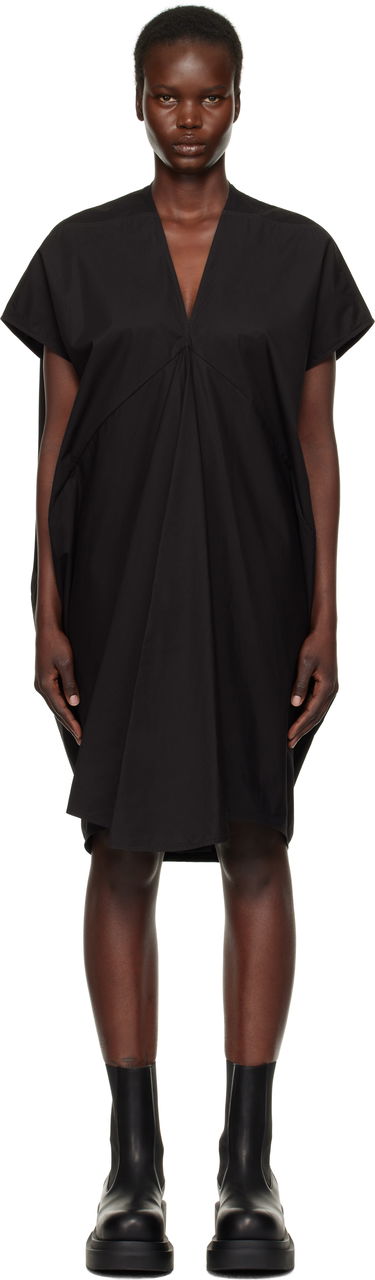 Šaty Rick Owens Rick Owens Hollywood Tommykite V Minidress Čierna | RP01E7556 P, 0