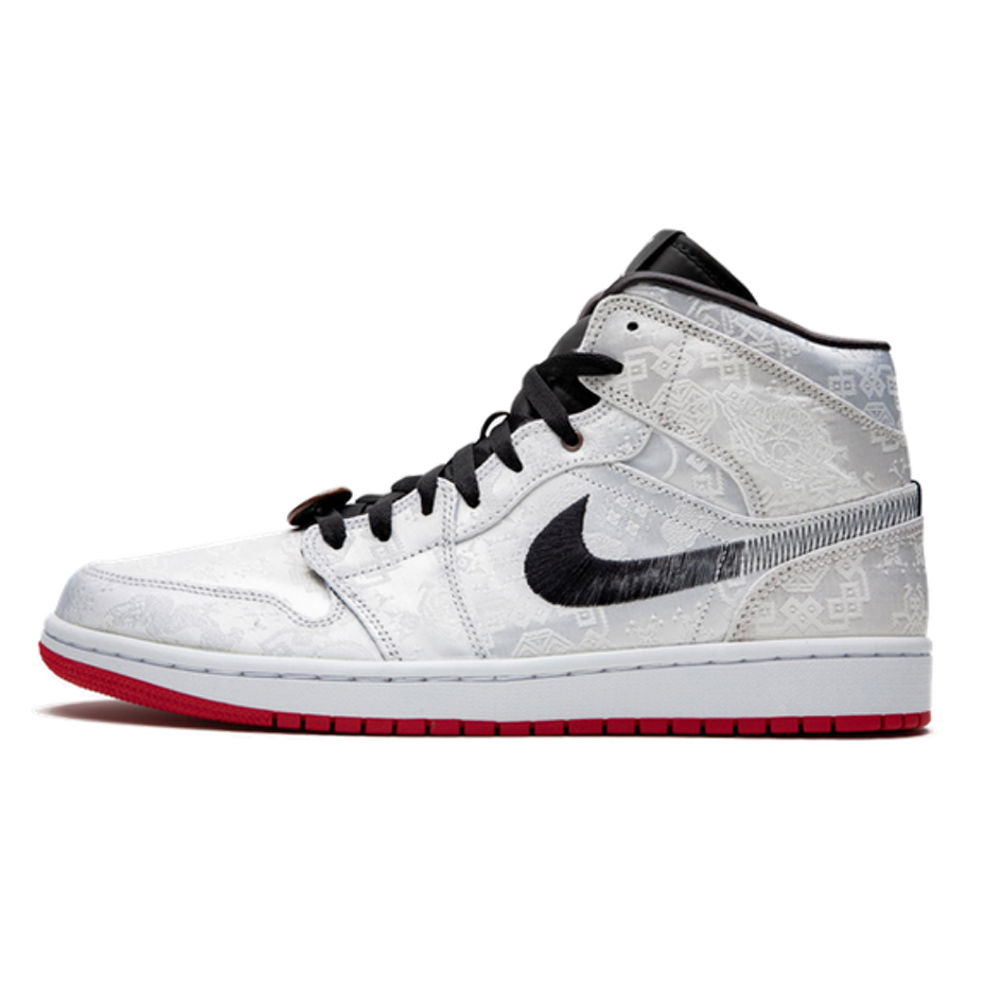 Tenisky a topánky Jordan CLOT x Air Jordan 1 Mid "Fearless" Šedá | CU2804-100, 0