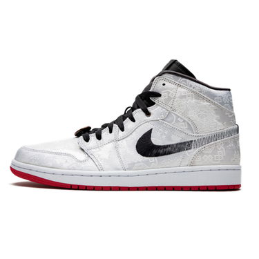 Tenisky a topánky Jordan CLOT x Air Jordan 1 Mid "Fearless" Šedá | CU2804-100, 0
