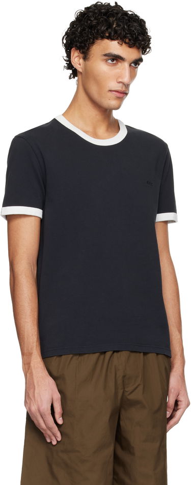 Tričko A.P.C. A.P.C. Contrast Trim T-shirt Čierna | COHBQ-H26529, 1