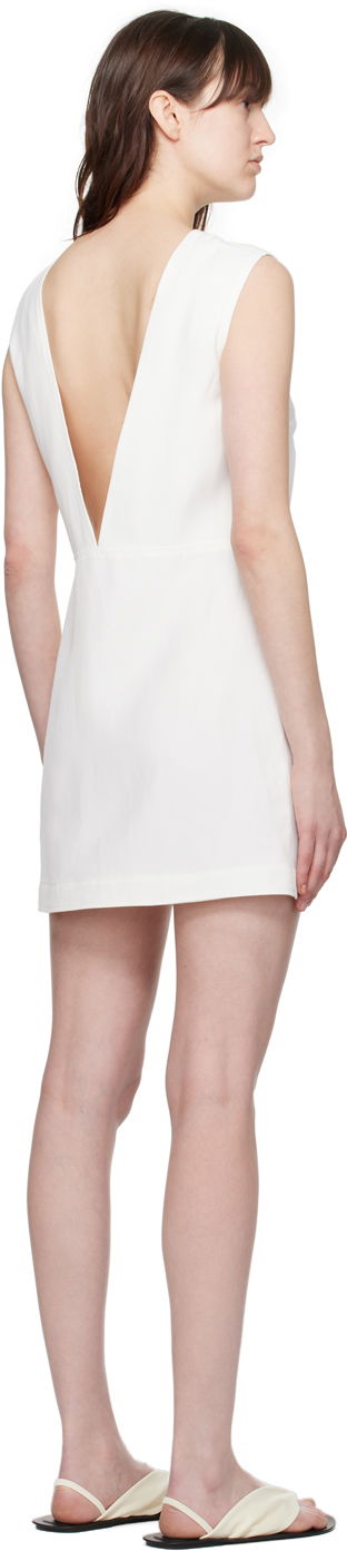 Šaty Loulou de Saison Loulou de Saison Hoya Minidress Biela | HOYA, 2