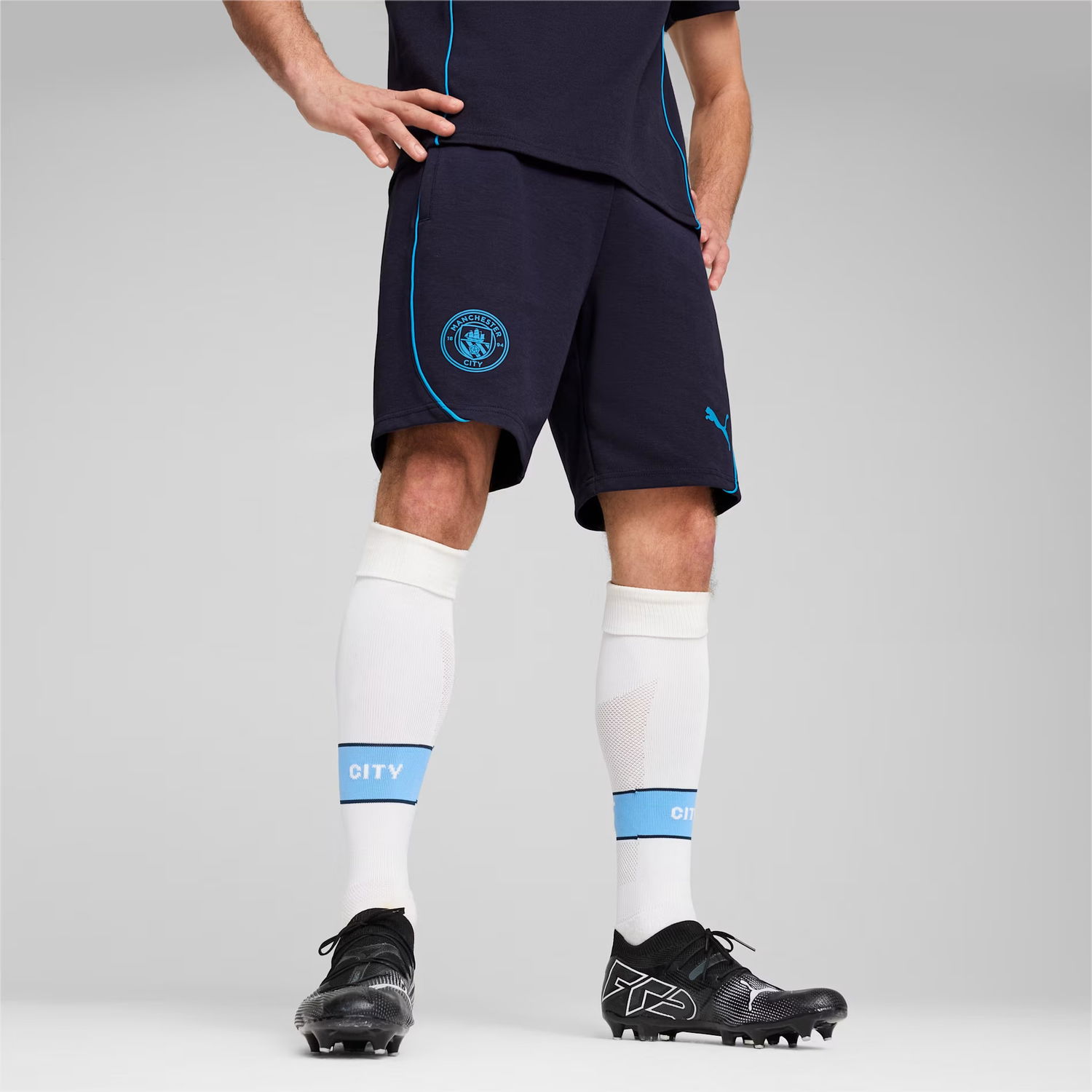 Šortky Puma MCFC Casuals Shorts Navy | 777568-32, 1