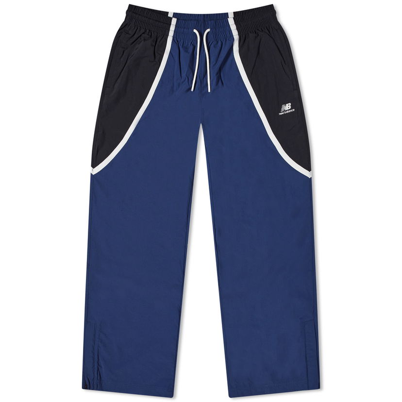 Nohavice a džínsy New Balance Hoops Woven Pant Nb Navy | MP33589-NNY