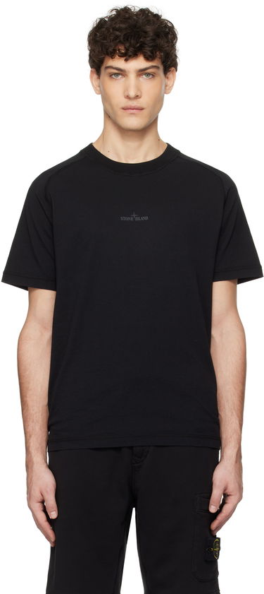 Tričko Stone Island Stone Island Organic Cotton Jersey T-Shirt Čierna | K1S15 2100020 S0080, 0