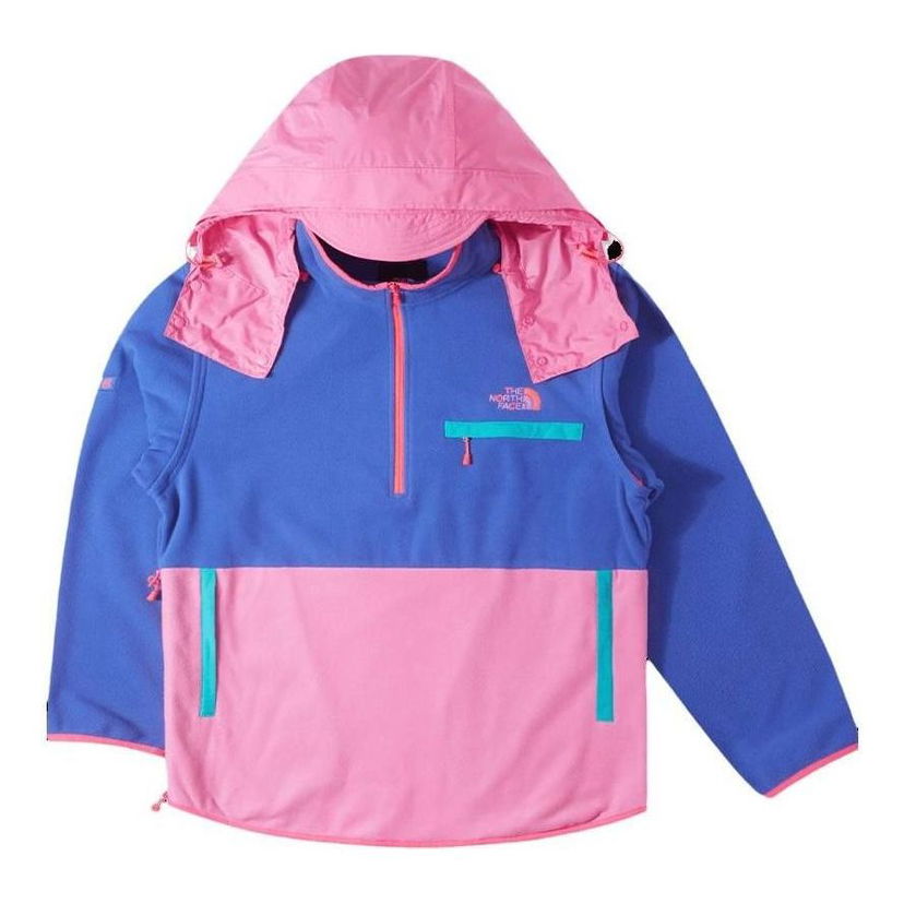 Mikina The North Face Clot Hooded Fleece Anorak Modrá | NF0A8A5G-9IR