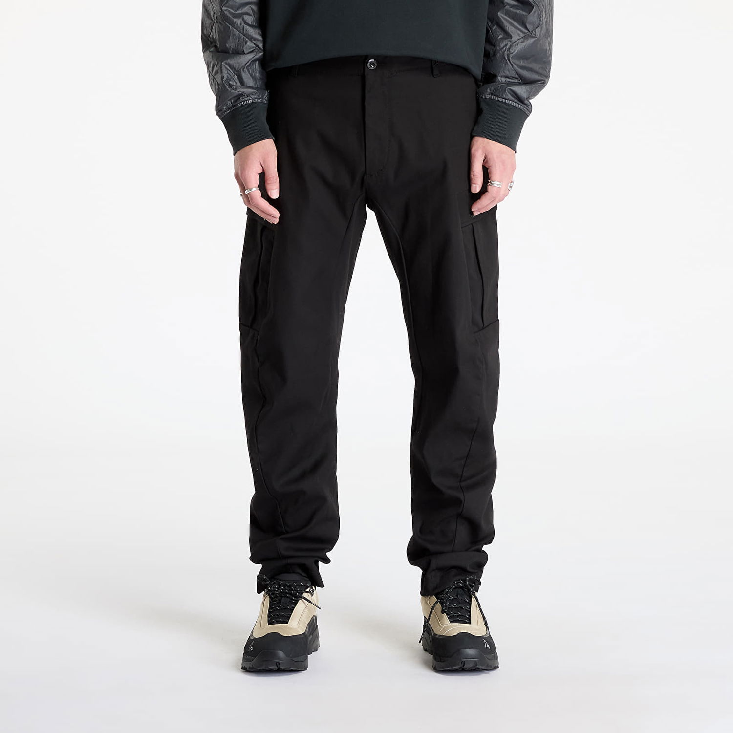 Cargo nohavice C.P. Company Cargo Pants Čierna | 17CMPA118A110175A-999, 0