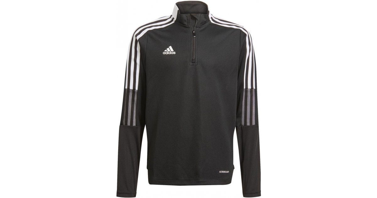 Mikina adidas Originals Tiro 21 Training 1/4 Zip Top Čierna | gm7325, 1