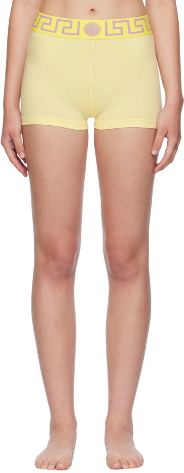 Nohavičky Versace Versace Greca Border Trunk Shorts Žltá | 1008599_1A10011, 0